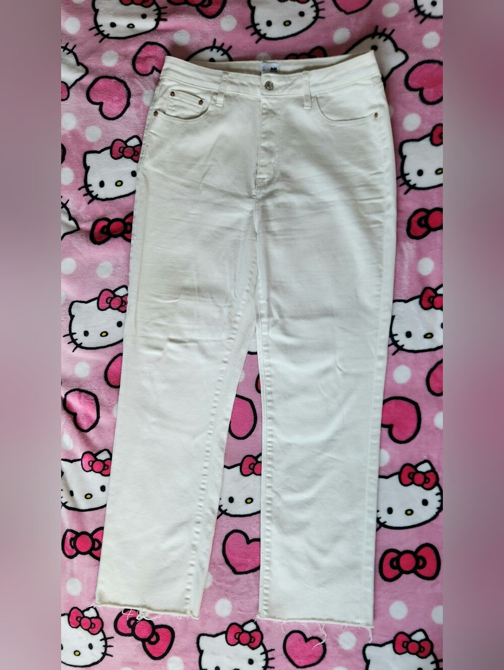 Beige Jeans